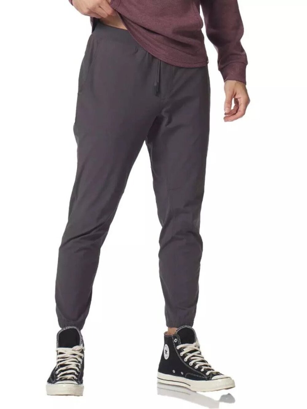 Legends Men’s Aviation Joggers Charcoal Gray Size Large